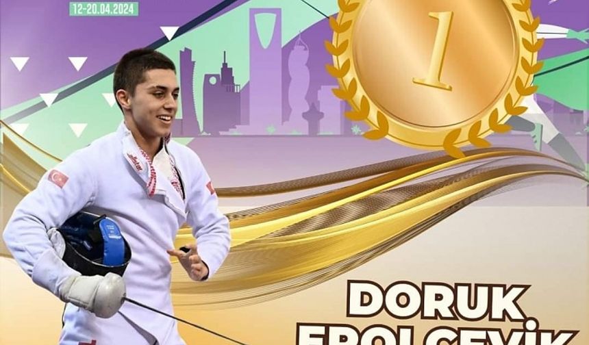 Doruk Erol Çevik’ten Tarihi Şampiyonluk