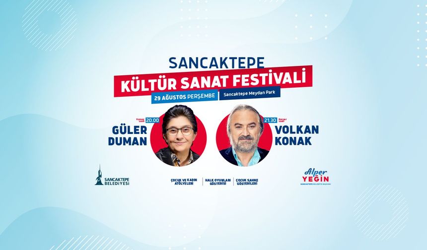 Sancaktepe’nin kalbi kültür ve sanatla atacak!