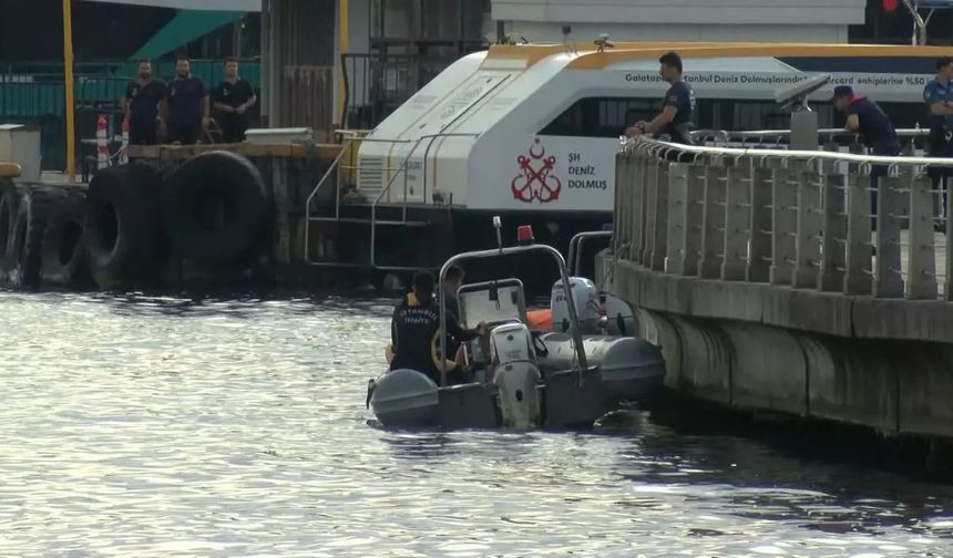 Üsküdar'da denize düşen kadını arama çalışmaları devam ediyor