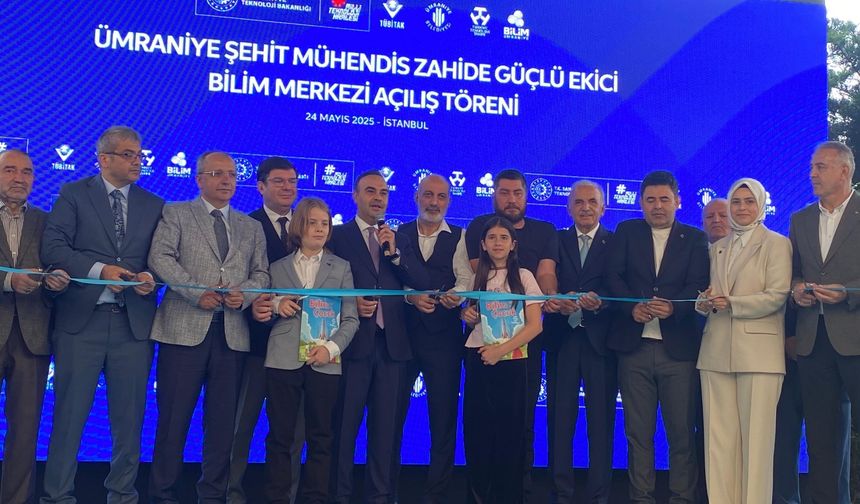 Ümraniye Bilim Merkezi Açıldı