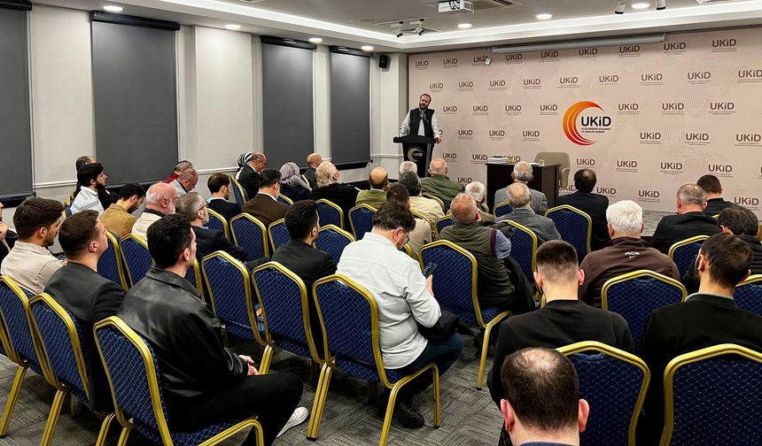 UKİD Sarı Saltuk Kültür Merkezi’nde “Tekno Kapitalizm ve Müslüman Toplum” Konulu Konferans Gerçekleştirildi