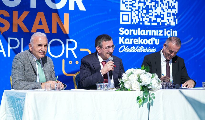 Cumhurbaşkanı Yardımcısı Cevdet Yılmaz ve Başkan İsmet Yıldırım, “Vatandaş Soruyor, Başkan Cevaplıyor” Programında Ümran