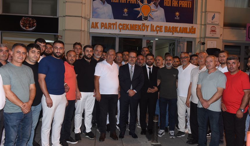 Çekmeköy AK Parti’de Bayrak Değişimi: Fatih Sırmacı Göreve Başladı