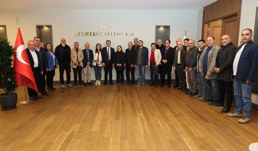 Çekmeköy Belediye Başkanı Orhan Çerkez 10 Ocak Çalışan Gazeteciler Kutladı