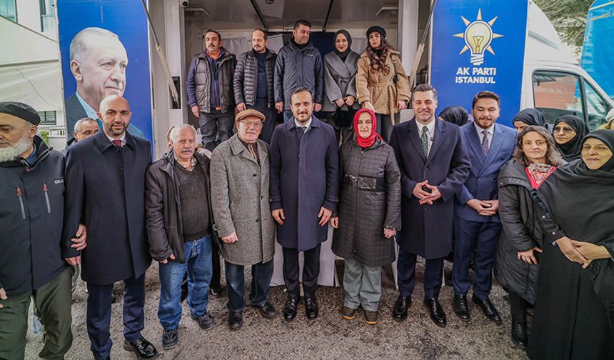 AK Parti İstanbul İl Başkanı Abdullah Özdemir Üsküdar’da Vatandaşla Buluştu