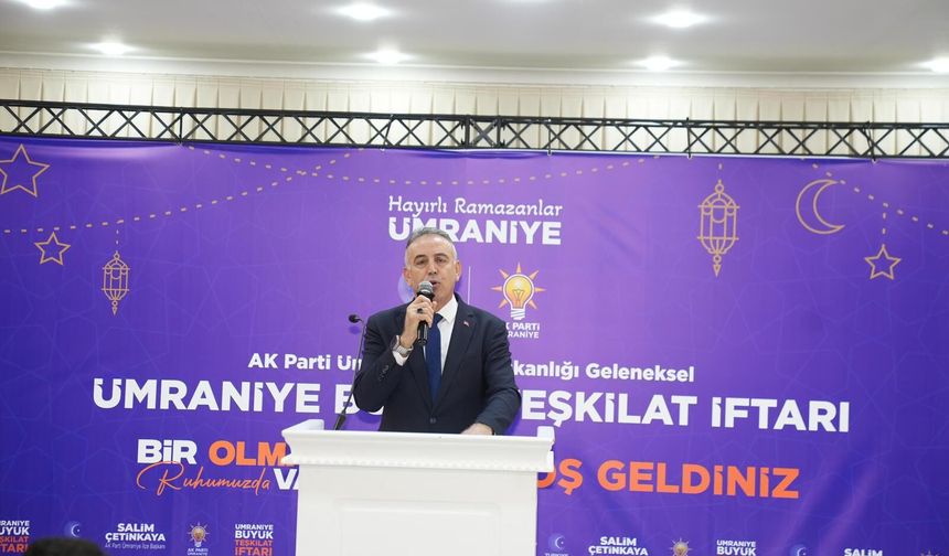Ümraniye’de AK Parti Teşkilatından Dev İftar Buluşması