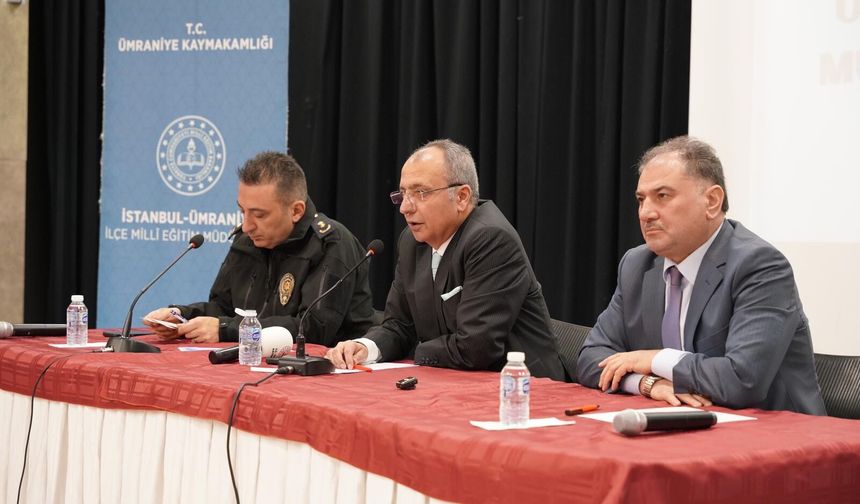 Ümraniye’de Okul Güvenliği Zirvesi: “Öğrencilerimizin Kılına Dahi Zarar Gelmeyecek”
