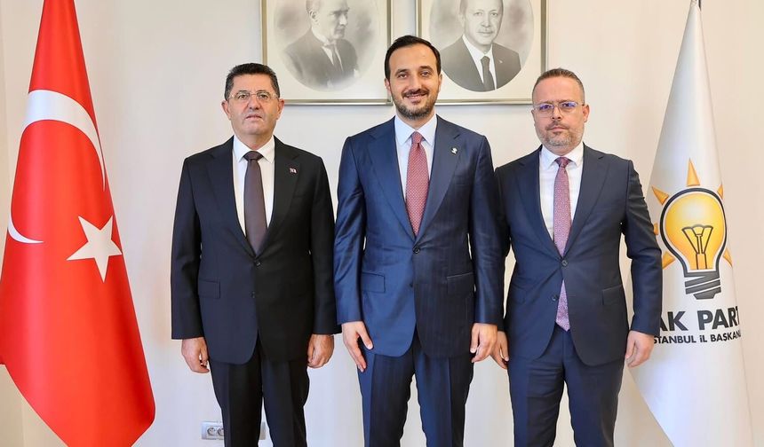 AK Parti’ye Katılan Belediye Başkanlarından İstanbul İl Başkanlığı’na Ziyaret