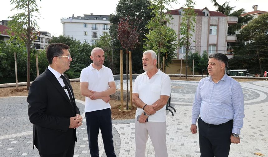 Alemdağ’da Park Çalışmaları Hızla İlerliyor
