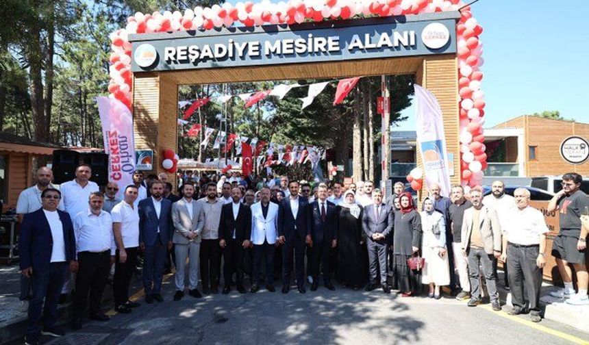 Reşadiye Mesire Alanı Çekmeköylülerin Hizmetine Açıldı